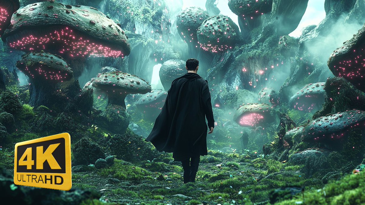 ApolloThink's tweet image. 📢 We’re Excited to Share Our Latest Creation! 

After putting in a lot of hard work, we’re thrilled to present The Magical Mushroom Forest! 🍄✨A place where reality bends into fantasy, with lifelike people and giant glowing mushrooms, all brought to life using the latest AI…