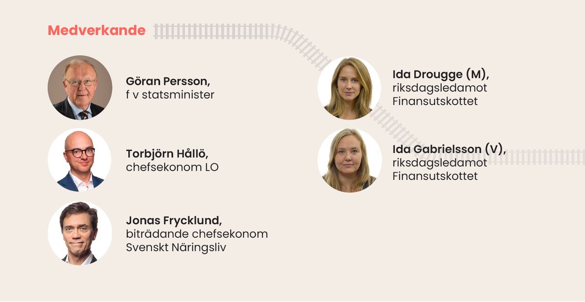 Imorgon den 8 oktober lanserar Omtag Svensk Järnväg rapporten "Klart spår för tillväxt" om Sveriges tillväxtsutmaning och järnvägens betydelse. 

För rapporten har Omtag Svensk Järnväg intervjuat företagsledare, ekonomer och andra beslutsfattare om sambandet mellan väl fungerande