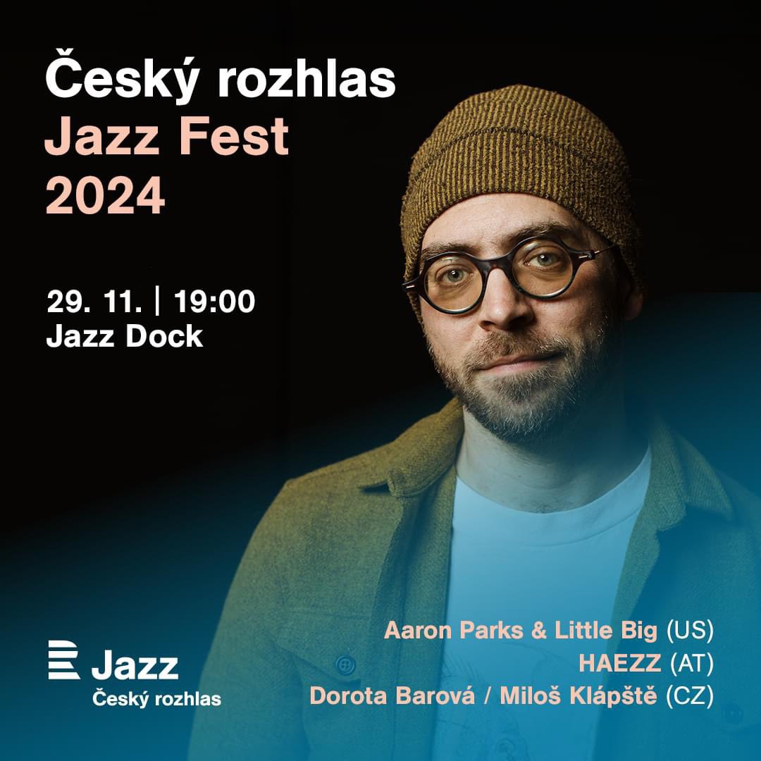ČRo Jazz Fest 2024 opět v Jazz Docku! Těšte se na Aaron Parks, Haezz a Dorota Barová 👉👉 rozhl.as/jazzfest24