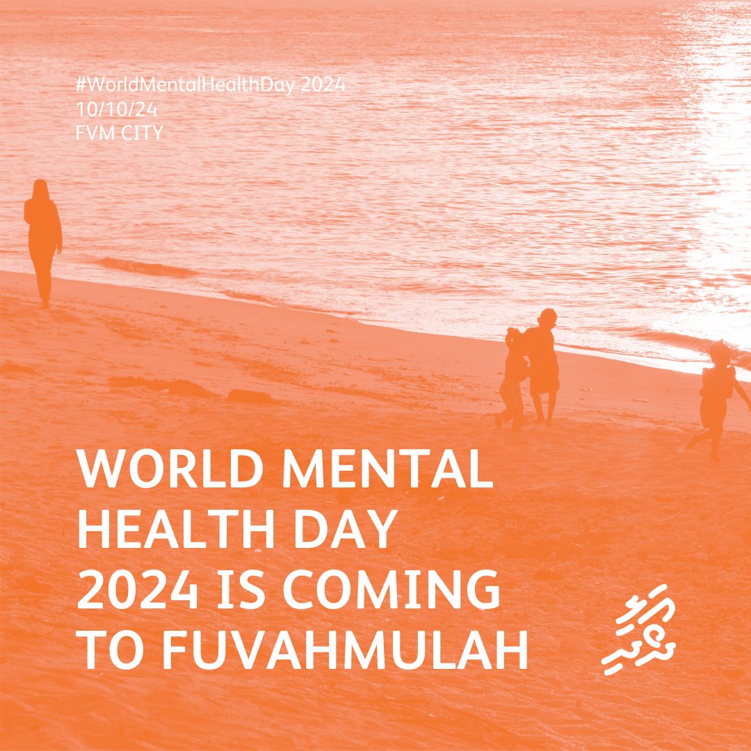 WomenInFvm's tweet photo. World Mental Health day is coming to Fuvahmulah
#womeninfvm #dhelhahiproject #mentalhealth #yournotalone #endthestigma #endthestigmaofmentalhealth #worldmentalhealthday #ProjectHaven #alidhoadhi #WorldMentalHealthDay2024 https://t.co/x9WH0EXyhc