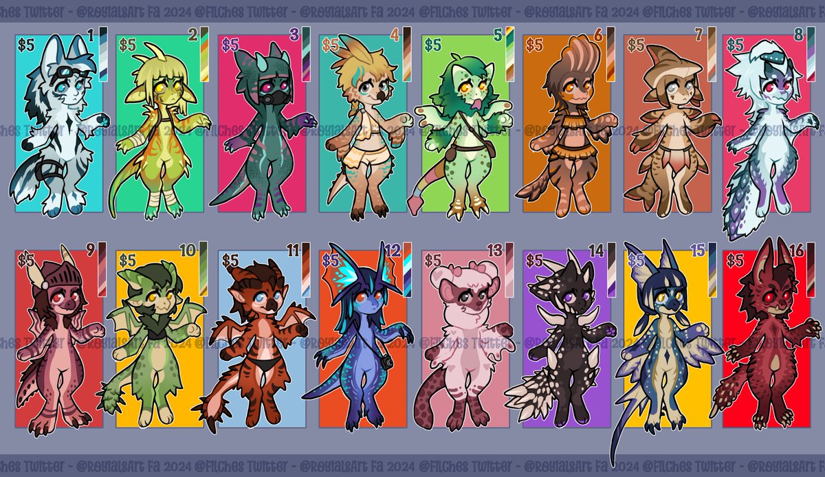 Chibi MHW Adopts
$5USD Each
😎
Claim in comments!~
#adoptable
