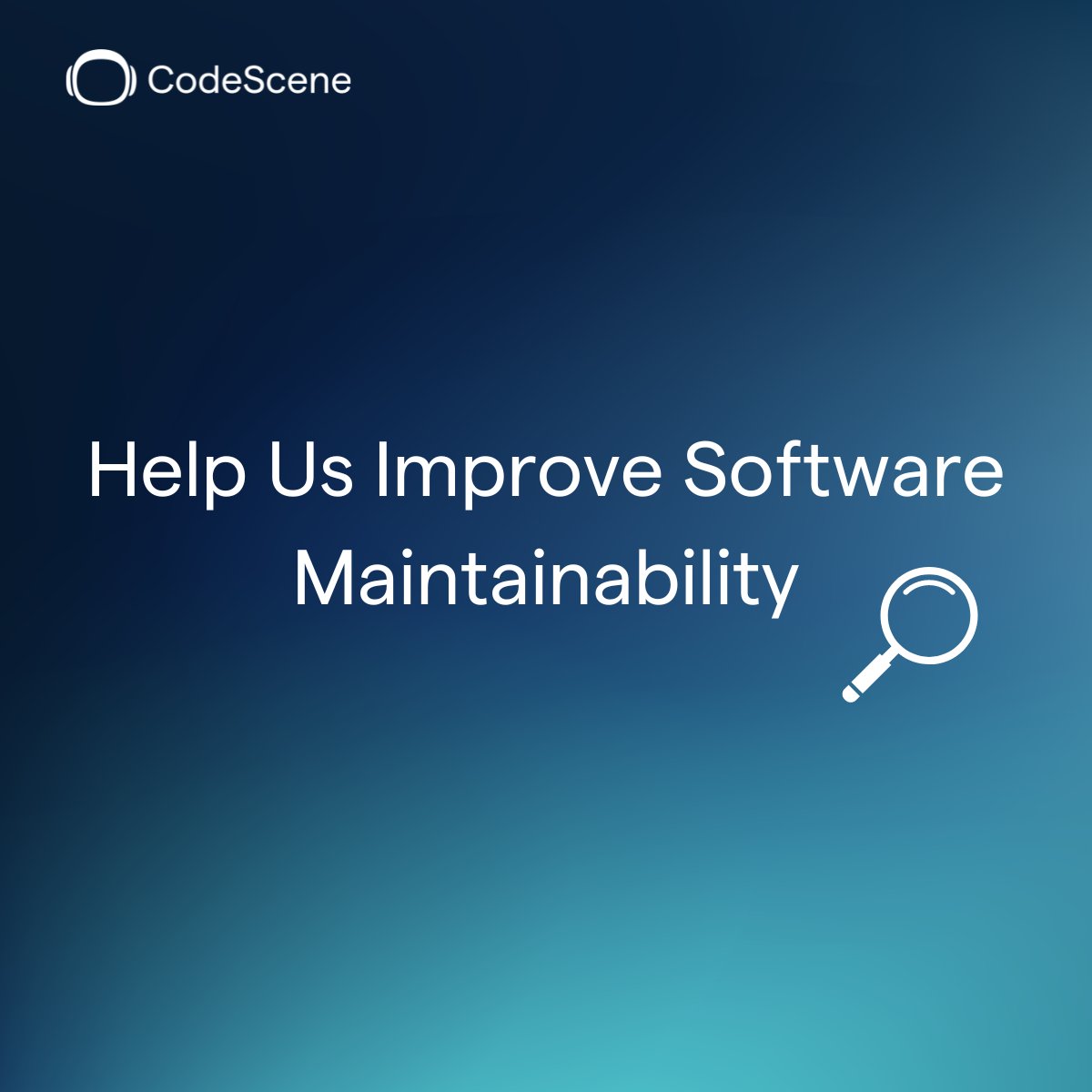 codescene's tweet photo. We're inviting software professionals to participate in a short survey, part of a collaborative master’s thesis between CodeScene and @lunduniversity. 

Join the Study:
https://t.co/HPLFf2YTVm https://t.co/NM7UUnCry1