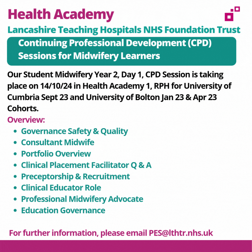 Placement Expansion Support Team -PES@lthtr.nhs.uk tweet media