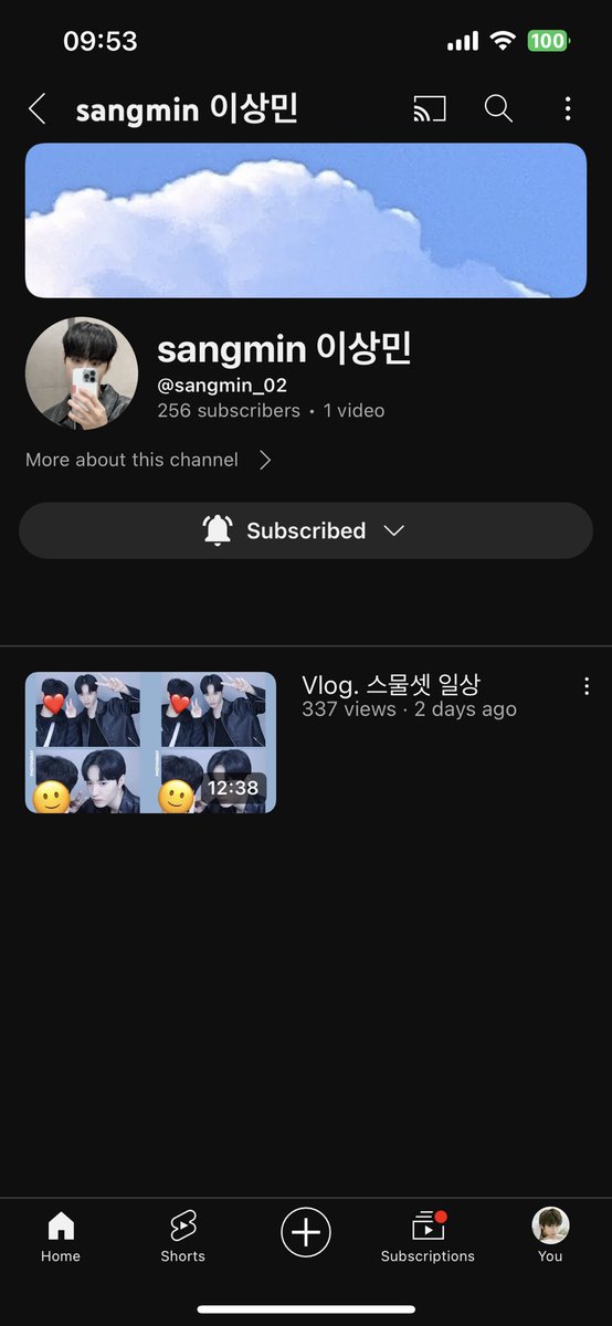 khaelfile's tweet image. sangmin has opened up a youtube channel

youtube.com/@sangmin_02?si…

#mirae #khael #미래소년 #카엘 #이상민