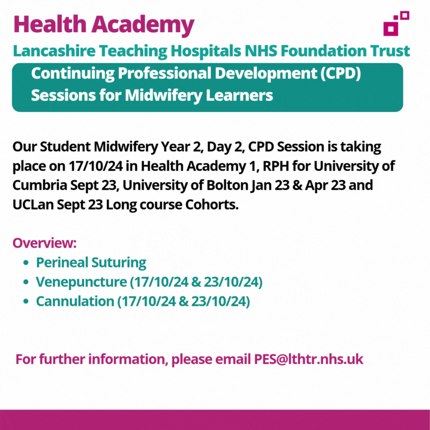 Placement Expansion Support Team -PES@lthtr.nhs.uk tweet media