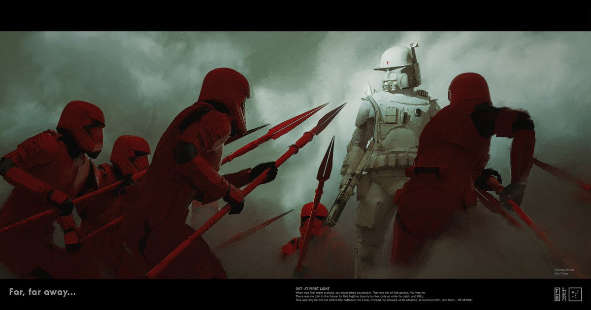 StasisGame's tweet photo. Just look at this work by @ashthorp1 . This is what Star Wars could look like... https://t.co/eVIrsTKDBq