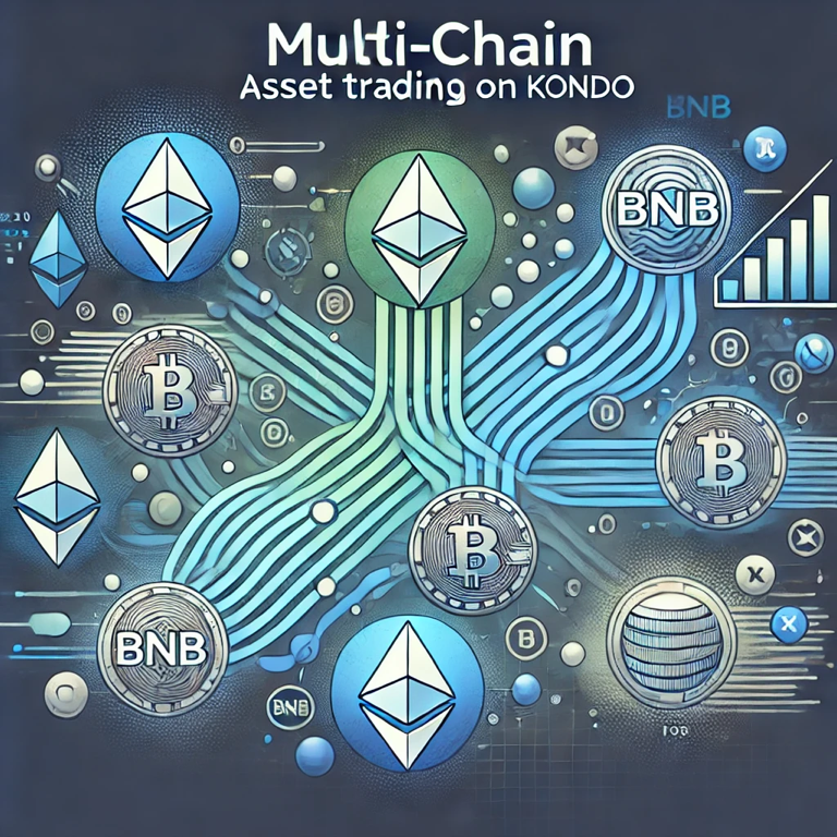 kondoeth's tweet photo. Kondo brings together assets from different blockchains, allowing for smooth swaps and trading across chains like BNB and Ethereum. 

Say goodbye to fragmented liquidity and embrace a unified trading experience. Effortless, efficient, and multi-chain by design. 🔗 #Kondo #DeFi https://t.co/V0YrZMeOIc