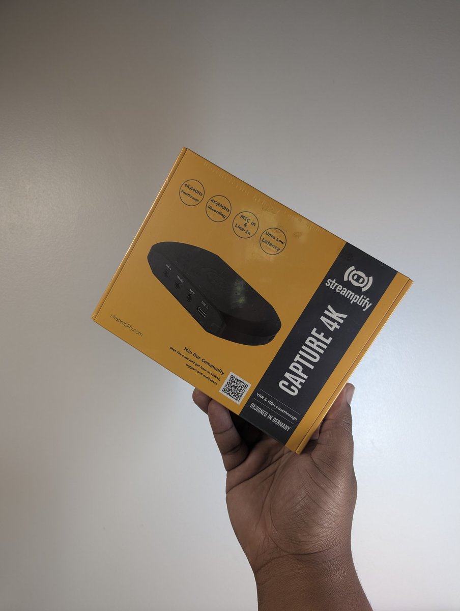 TechJamo's tweet photo. POV: YOU don't need to skip rent or remortgage to upgrade your game Streaming equipment...
Collaboration | @overclockersuk x @streamplify_global
#CamPro #Capture4k #MicPro https://t.co/lcrOFsi0it