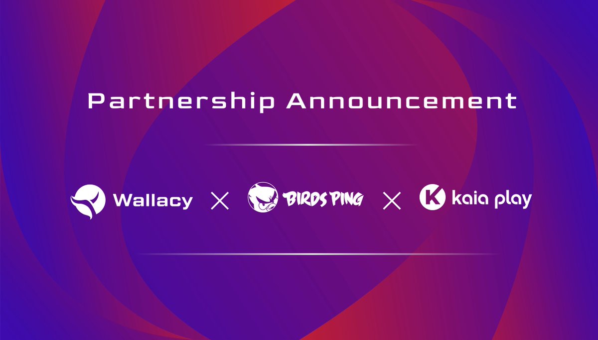 WallacyWallet's tweet photo. 📣 Announcing the Exciting Partnership: Wallacy x Birdsping! 

We’re thrilled to announce our partnership with @BirdsPing, one of the pioneering and most renowned meme projects on Kaia, boasts over 200,000 holders within its ecosystem. 

Guided by their powerful motto, "All memes in the world shall be parodied in the BirdsPing universe," BirdsPing continues to reshape the world of memes with creativity and flair.

@KaiaPlay, a dynamic Telegram mini app within the Wallacy ecosystem, is delighted to join forces with BirdsPing for the upcoming major event, "Kaia Treasure Rush." This collaboration promises to enhance the experience and bring extraordinary excitement to all participants.

Thank you, BirdsPing, for your support and sponsorship. We can’t wait to see the adventures coming up! 🔥