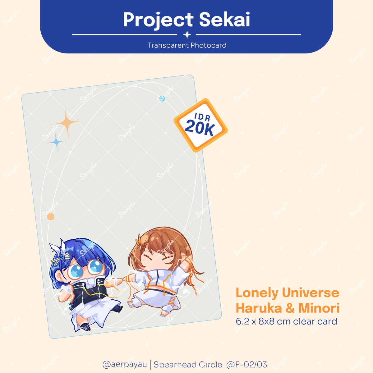 aerpayau's tweet photo. [RT &amp; SHARES ARE APPRECIATED]

Hemlo! Pre-Orders are now open for #Comifuro19 
📍 Spearhead Circle F02-03 (Both days)
🐟 Fandoms : Original Mascot (OC), Project Sekai, Hololive ReGLOSS
🔗 https://t.co/olovr89BoJ

#cf19catalogue  #CF19 https://t.co/VfX1Qa2LPh