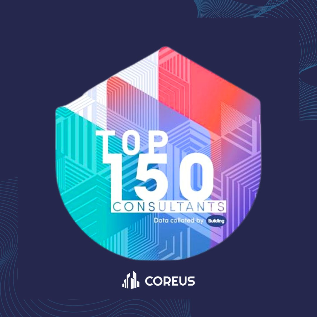 Top 150 Consultants 2024 🎉

Coreus have been recognised as one of the top 150 Construction Consultants in the UK by Building Magazine. We ranked as a new entry at 124th on the list and one of the top 10 fastest growing companies!

#top150 #consultant #constructionuk