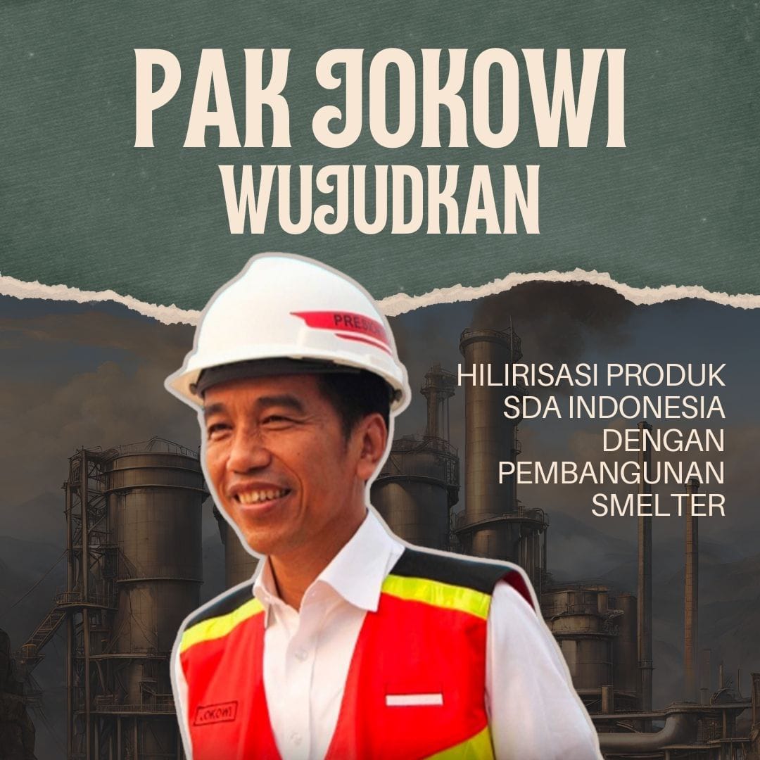 PriskaIndri1's tweet photo. Keberhasilan Presiden Joko Widodo Membangun Smelter
#TerimaKasihPakJokowi https://t.co/08HXNMtg9O