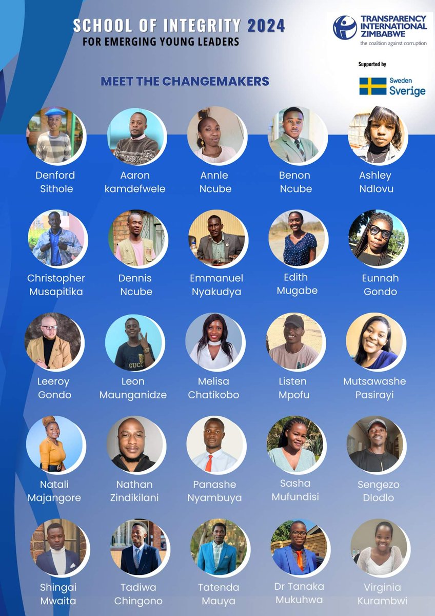 TMukuhwa's tweet photo. Ready to engage, learn and develop effective strategies to #EndCorruption. I don't need a title to end #Corruption. We just need to care, resist, refuse and report #Corruption .

@TIZim_info 
@OCCRP 

Young people at the forefront of ending #Corruption https://t.co/Othlli24xp