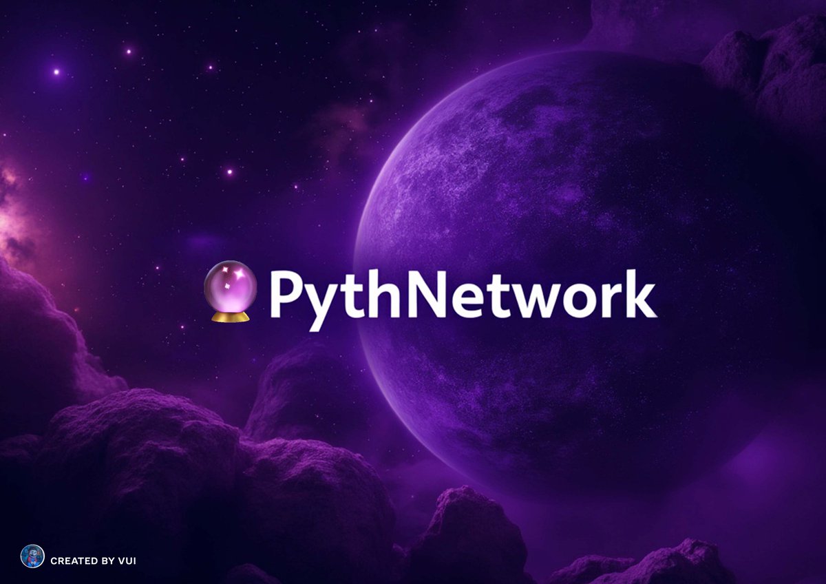 🌌✨Introducing Pyth Network✨🌌
Hello friends, Vui in touch📞Today we will start getting acquainted with <a href="/PythNetwork/">Pyth Network 🔮</a> 🫣
Welcome to the future of financial data! 🚀 <a href="/PythNetwork/">Pyth Network 🔮</a> is not just another player in the blockchain universe; it's a revolutionary oracle platform that's