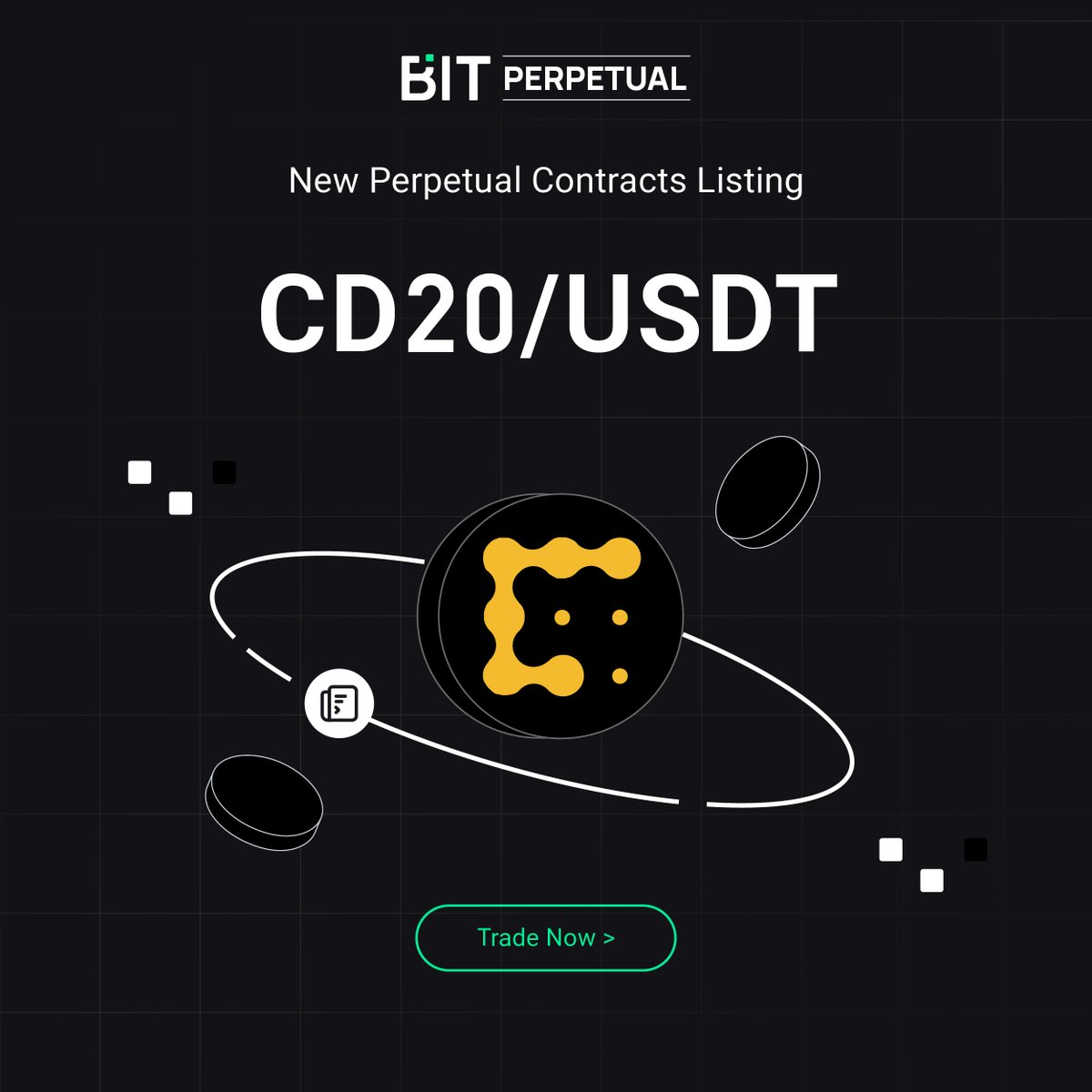 🎉 New Perpetual Contract Listing:
#CD20 / $USDT

👉 Visit the BIT App &amp; trade today
📲 BIT.com/download

<a href="/CoinDesk/">CoinDesk</a> <a href="/CoinDeskMarkets/">CoinDesk Indices</a> @432hz_capital <a href="/eclipton_com/">Eclipton</a> #CoinDesk20 #BITExchange #NewListing #CryptoTrading #PerpetualContracts #PerpetualFutures