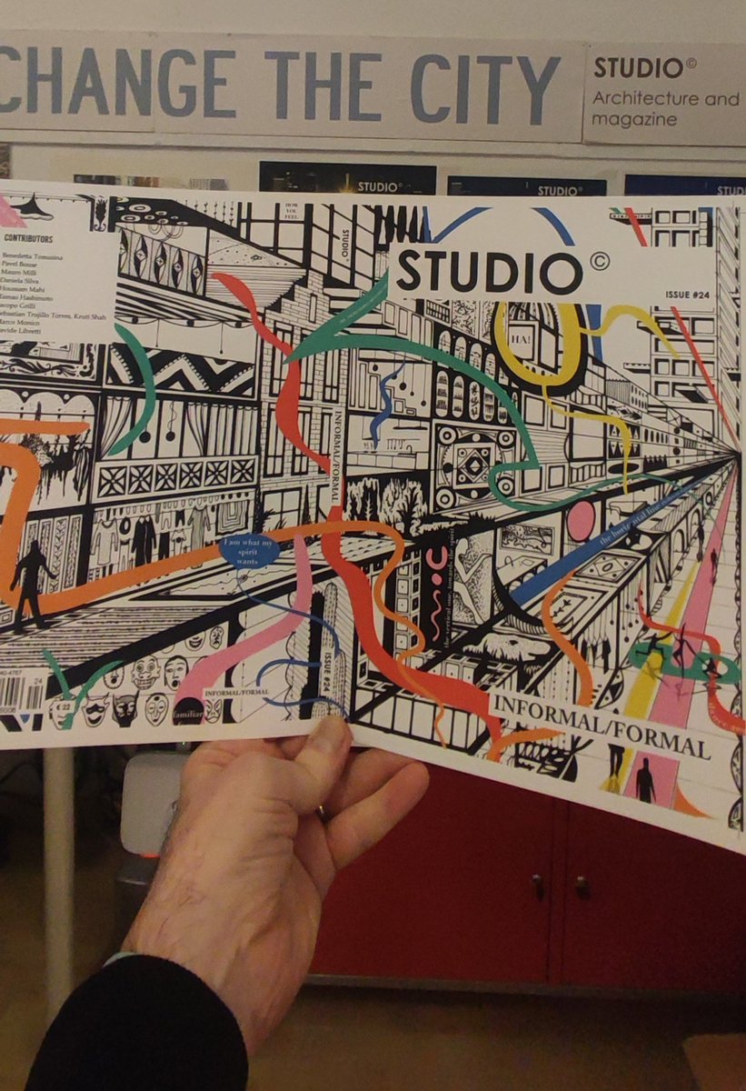 STUDIO_Urbanism's tweet photo. STUDIO #24 Finally Cover! by #Jacopogrilli.
Stay tuned!
#changethecity #urbanism #city #transformation
Editorial project by rrcstudio Milan https://t.co/4UpAQ3wB1H