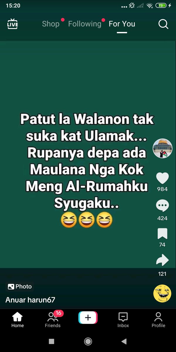 ElMukafah's tweet photo. Day 227 Challenge to Anwar's Salahlaku 10/9/2024 - Anwar Membiarkan Ahpek Memperkotak-katikan Islam🤬😡😠 https://t.co/V3NPpn9Rhk