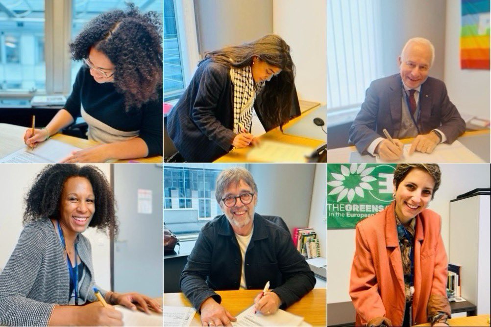 ARDI (@ardieuroparl) on Twitter photo Curious to know which MEPs committed to lead the work on anti-racism in the <a href="/Europarl_EN/">European Parliament</a> ❓❓❓
Proud to present the ARDI Bureau 2024-2029 ⬇️⬇️⬇️
<a href="/RimaHas/">Rima Hassan</a> <a href="/CAMARAMlissa2/">Mélissa CAMARA</a> <a href="/MarcoTarquinio/">Marco Tarquinio</a> <a href="/DamienCAREME/">Damien CAREME 🌍</a> <a href="/BenniScuderi/">Benedetta Scuderi</a> @nelariehl <a href="/VoltEuropa/">Volt Europa</a> <a href="/GreensEFA/">Greens/EFA in the EU Parliament 🌍</a> <a href="/Left_EU/">The Left in the European Parliament</a> <a href="/TheProgressives/">S&D Group</a> Curious to know which MEPs committed to lead the work on anti-racism in the <a href="/Europarl_EN/">European Parliament</a> ❓❓❓
Proud to present the ARDI Bureau 2024-2029 ⬇️⬇️⬇️
<a href="/RimaHas/">Rima Hassan</a> <a href="/CAMARAMlissa2/">Mélissa CAMARA</a> <a href="/MarcoTarquinio/">Marco Tarquinio</a> <a href="/DamienCAREME/">Damien CAREME 🌍</a> <a href="/BenniScuderi/">Benedetta Scuderi</a> @nelariehl <a href="/VoltEuropa/">Volt Europa</a> <a href="/GreensEFA/">Greens/EFA in the EU Parliament 🌍</a> <a href="/Left_EU/">The Left in the European Parliament</a> <a href="/TheProgressives/">S&D Group</a>