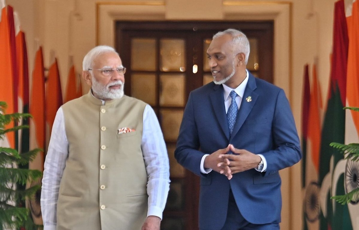 𝗔𝗱𝗱𝘂 𝗖𝗶𝘁𝘆 𝗮𝗻𝗱 𝗕𝗮𝗻𝗴𝗮𝗹𝗼𝗿𝗲 𝗖𝗵𝗼𝘀𝗲𝗻 𝗳𝗼𝗿 𝗡𝗲𝘄 𝗖𝗼𝗻𝘀𝘂𝗹𝗮𝘁𝗲𝘀 𝗮𝘀 𝗜𝗻𝗱𝗶𝗮 𝗮𝗻𝗱 𝗠𝗮𝗹𝗱𝗶𝘃𝗲𝘀 𝗘𝘅𝗽𝗮𝗻𝗱 𝗕𝗶𝗹𝗮𝘁𝗲𝗿𝗮𝗹 𝗖𝗼𝗼𝗽𝗲𝗿𝗮𝘁𝗶𝗼𝗻

In a significant development unfolding during Maldives President <a href="/MMuizzu/">Dr Mohamed Muizzu</a>'s state visit to