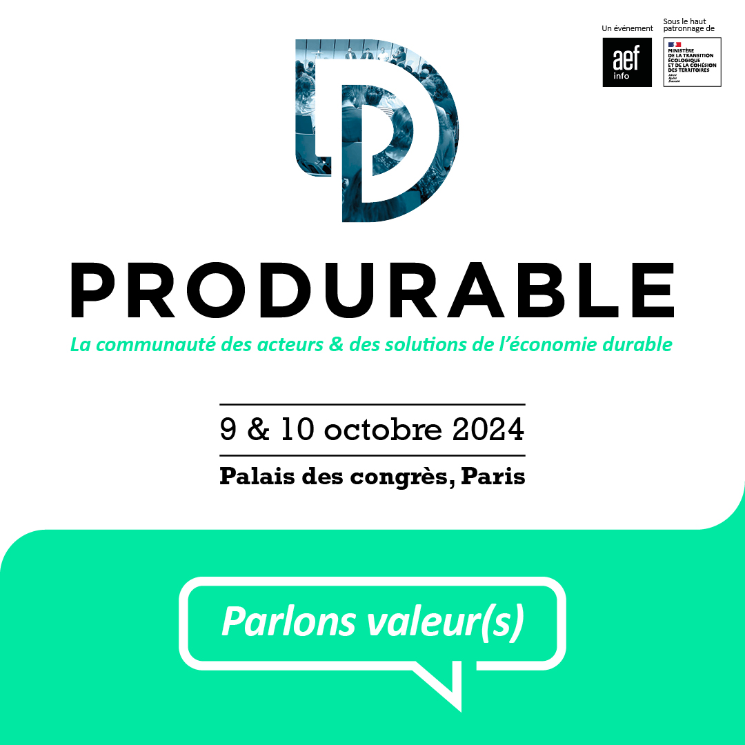 Retrouvez les équipes de l'Agence du Don en Nature au salon Produrable le 9 &amp; 10 oct ➡ Stand N°6, niveau 2 : village social RH.