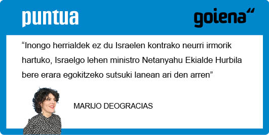 Goiena Albisteak (@goiena) on Twitter photo #PuntuaIritziak Marijo Deogracias ( <a href="/desplazatua/">Marijo Deogracias</a> ): "Denboraren zirkulua" goiena.eus/komunitatea/md… #PuntuaIritziak Marijo Deogracias ( <a href="/desplazatua/">Marijo Deogracias</a> ): "Denboraren zirkulua" goiena.eus/komunitatea/md…
