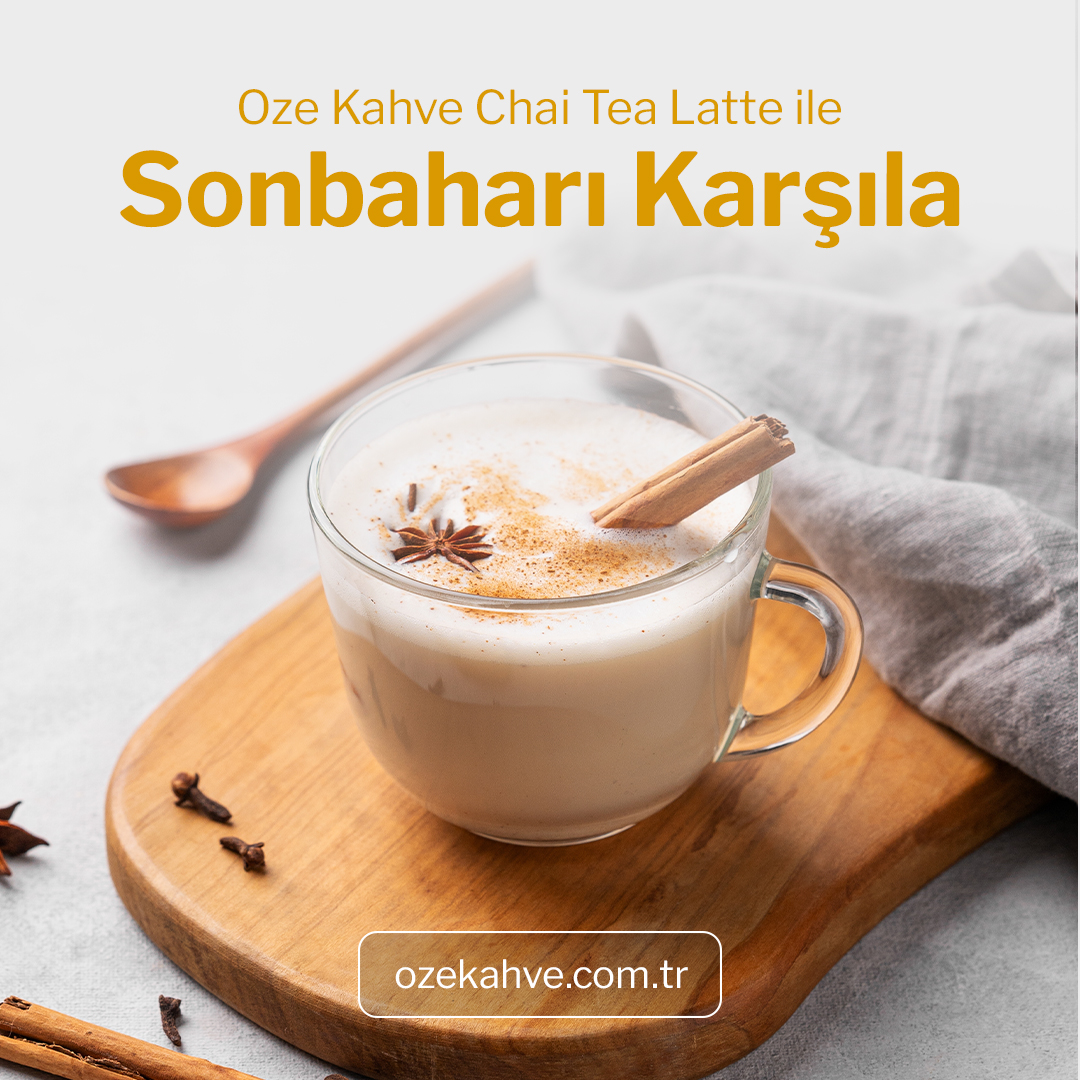 ozekahve's tweet photo. Yoğun Baharat Lezzetli Chai Tea Latte Oze Kahve’de!

#ozekahve #chaitealatte https://t.co/kzSuC6IGmG