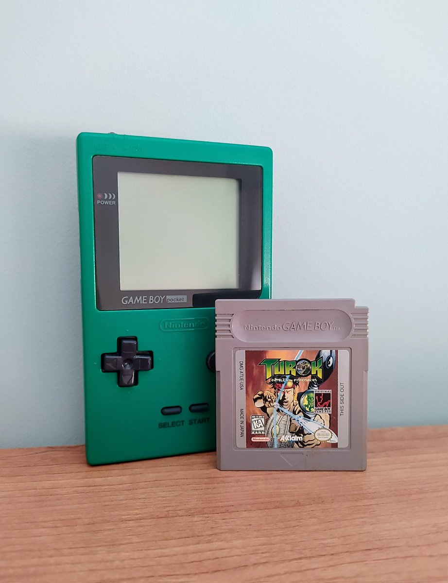 Charlss37's tweet image. Buenos días a tod@s!! 😊☀
Vamos a por la semana!! 💪💪
#BitManagers 1997
#TurokBattleOfTheBionosaurs 💥
#Gameboy 👾 #Nintendo 🍄