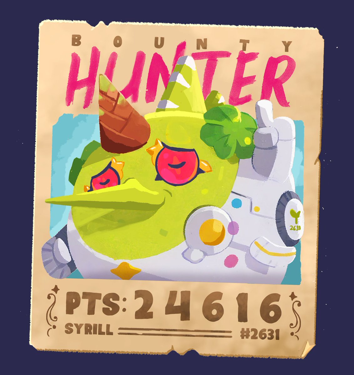 melqi_kind's tweet photo. @Jihoz_Axie  and I have joined forces to bring something special to the Premium Bounty Board!! 
Bounty Hunters! get ready to grind for the Top  🏴‍☠️
And gain exclusive art !!  🖌️ Stay tuned for more details.
#pbb #atia #collectible https://t.co/btH5t8uzCA