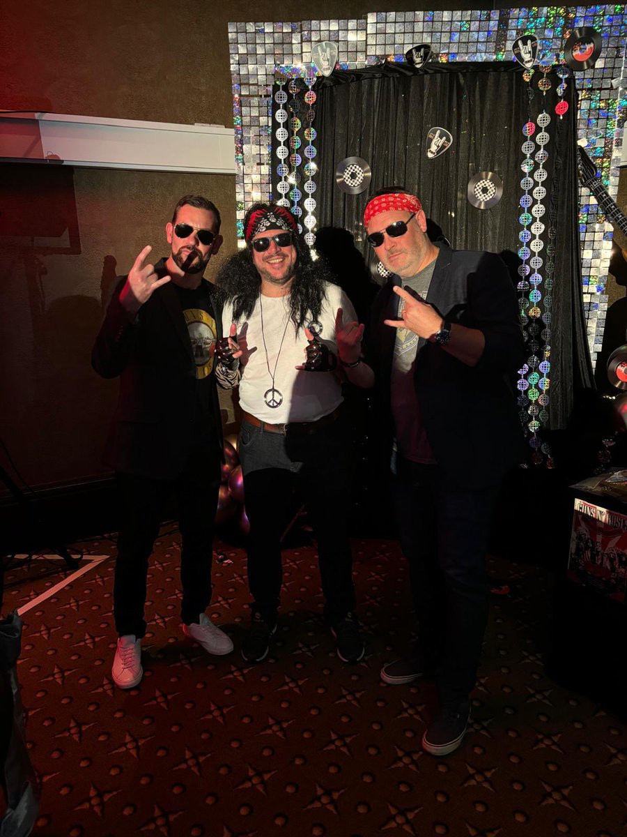 Charlotte Moore (@cmooresolicitor) on Twitter photo What a fun night we had at the Frenkel Topping Charitable Foundation ball on Thursday! Some of us took the rock theme more seriously than others🤘🎸
Thank you to <a href="/PeepsHie/">@peeps-HIE</a> & <a href="/SilverTweeters/">The Silverlining Brain Injury Charity</a> for joining us.
<a href="/clmedilaw/">CL Medilaw</a> <a href="/KTaylorLaw/">Kay Taylor</a> <a href="/MattHeaplawyer/">Matthew Heap</a> <a href="/JonathanClemen3/">Jonathan Clement</a> <a href="/Kim_CLMedilaw/">Kim Chamberlain</a> What a fun night we had at the Frenkel Topping Charitable Foundation ball on Thursday! Some of us took the rock theme more seriously than others🤘🎸
Thank you to <a href="/PeepsHie/">@peeps-HIE</a> & <a href="/SilverTweeters/">The Silverlining Brain Injury Charity</a> for joining us.
<a href="/clmedilaw/">CL Medilaw</a> <a href="/KTaylorLaw/">Kay Taylor</a> <a href="/MattHeaplawyer/">Matthew Heap</a> <a href="/JonathanClemen3/">Jonathan Clement</a> <a href="/Kim_CLMedilaw/">Kim Chamberlain</a>
