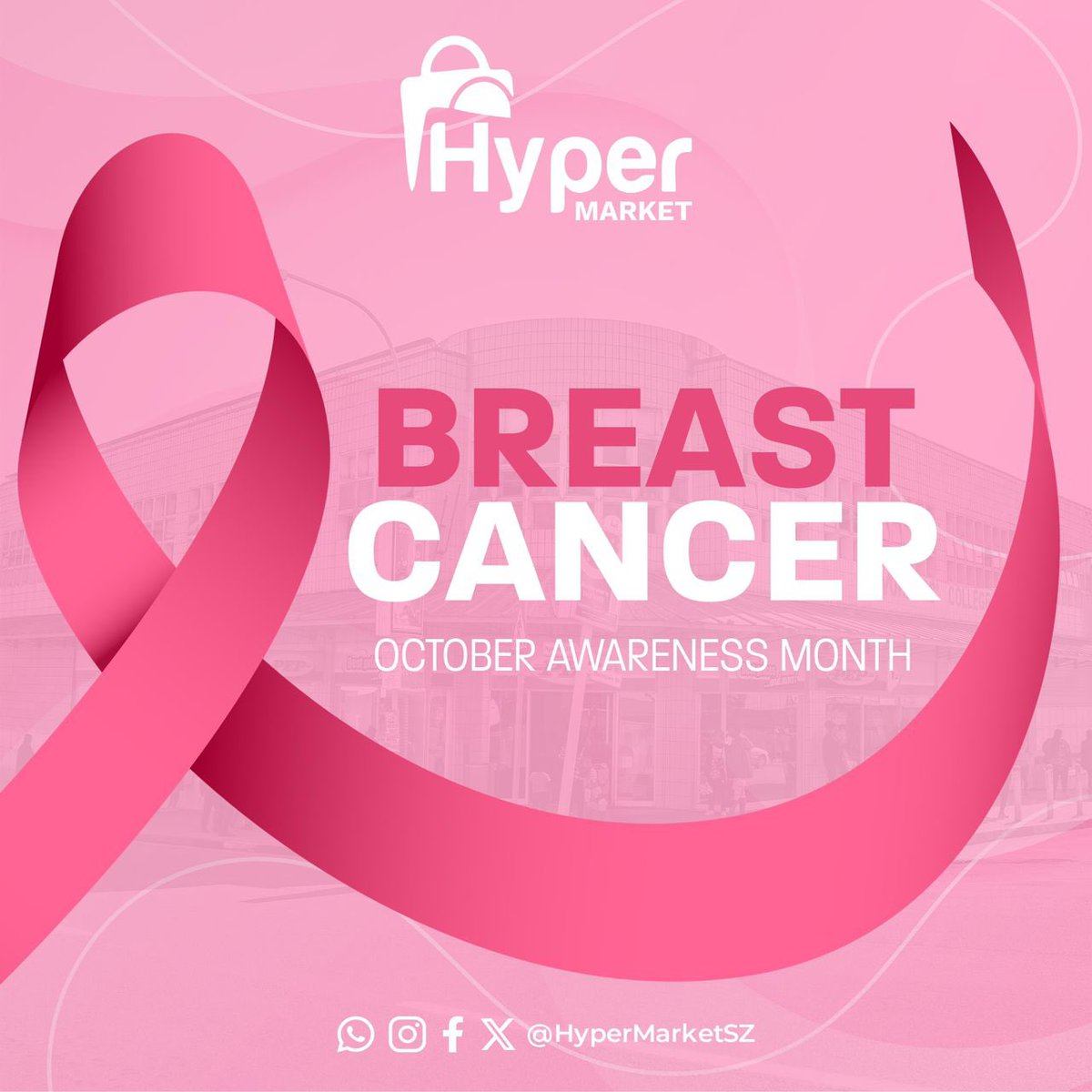 HypermarketSZ's tweet photo. “Cancer is a word, not a sentence.” - John Diamond. We raise awareness and stand in support of all our Shoppers🩷 https://t.co/tmoDSYUlEx