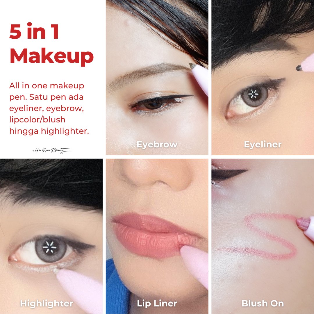 Ha_Eun_Beauty's tweet photo. Satu pen untuk semua kebutuhan makeup! πβ¨ Praktis, cepat, dan tentunya aman π
Cocok untuk kulit sensitif, bebas bahan berbahaya, dan ramah untuk penggunaan sehari-hari. Jadikan setiap sentuhan makeup lebih mudah dan aman dengan All-in-One Makeup Pen!
#makeuppen #haeunbeauty https://t.co/ZF7I5cukj5