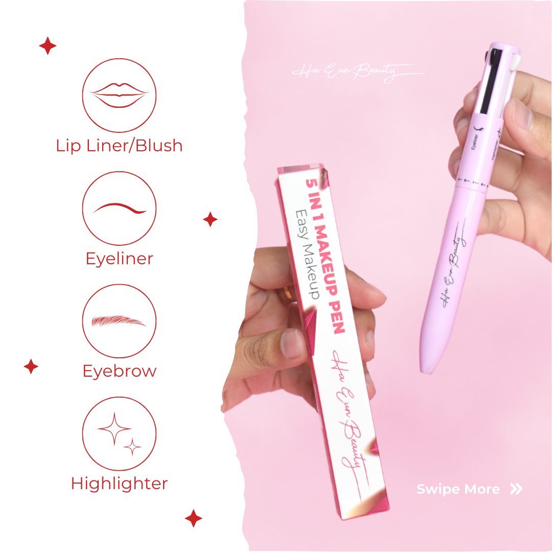 Ha_Eun_Beauty's tweet photo. Satu pen untuk semua kebutuhan makeup! πβ¨ Praktis, cepat, dan tentunya aman π
Cocok untuk kulit sensitif, bebas bahan berbahaya, dan ramah untuk penggunaan sehari-hari. Jadikan setiap sentuhan makeup lebih mudah dan aman dengan All-in-One Makeup Pen!
#makeuppen #haeunbeauty https://t.co/ZF7I5cukj5