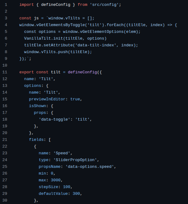 volkandkaya's tweet photo. Shipped inline plugins for open source and external packages.

- Swiper
- Tilt.js
- Calendly
- Marquee
- Many more

Can add form inputs inside the visual editor that change the data attrs on elements. https://t.co/JdwRPjM6ch