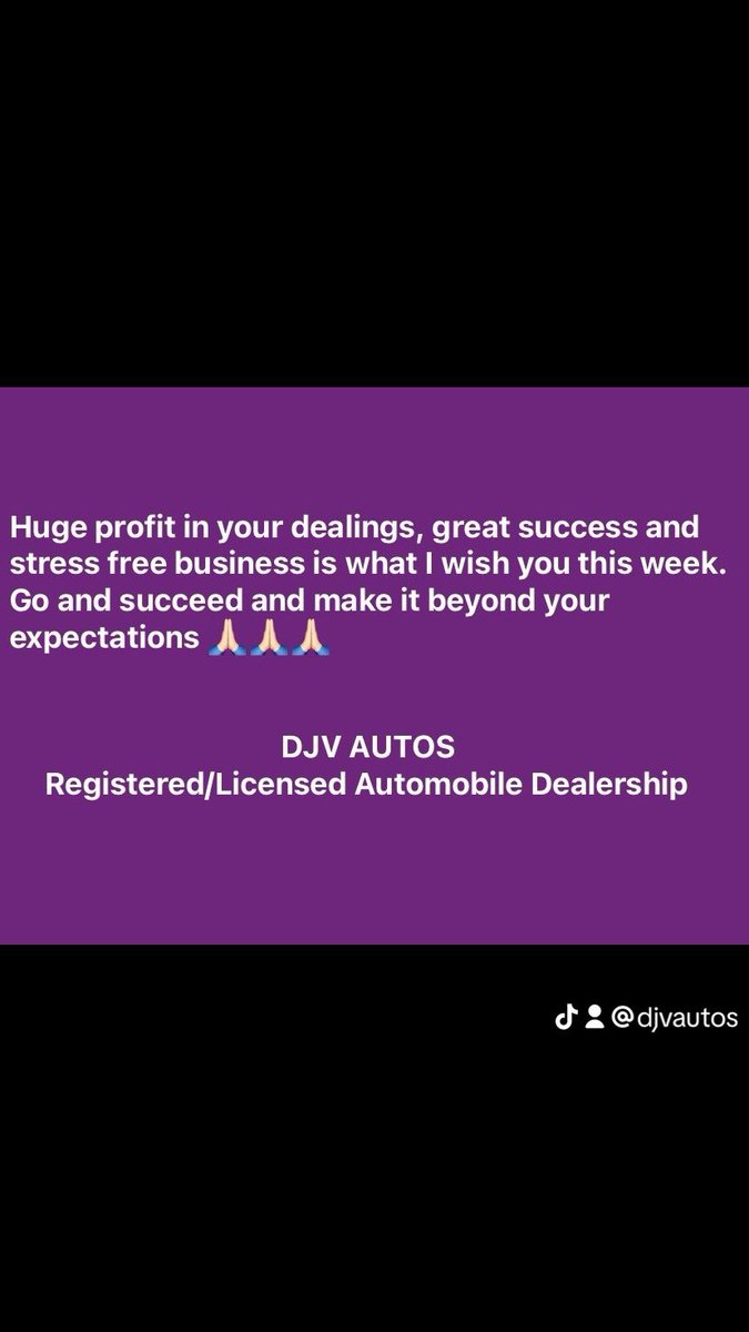 djvautos's tweet photo. You are safe and secure with us https://t.co/reXkY9fQxT