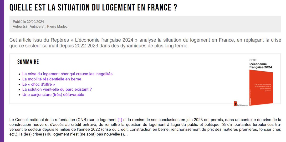 SES-ENS (@ses_ens) on Twitter photo 🏙️Comment caractériser et expliquer la crise du #logement en France ?
🔎Une analyse de <a href="/p_madec/">Pierre Madec</a> pour <a href="/ofceparis/">OFCE</a> à retrouver sur <a href="/ses_ens/">SES-ENS</a>
👉ses.ens-lyon.fr/articles/quell…
<a href="/_APSES_/">L'APSES quitte X | Rdv sur @apses.bsky.social</a>
<a href="/eduscol_SES/">éduscol SES</a>
#SES 🏙️Comment caractériser et expliquer la crise du #logement en France ?
🔎Une analyse de <a href="/p_madec/">Pierre Madec</a> pour <a href="/ofceparis/">OFCE</a> à retrouver sur <a href="/ses_ens/">SES-ENS</a>
👉ses.ens-lyon.fr/articles/quell…
<a href="/_APSES_/">L'APSES quitte X | Rdv sur @apses.bsky.social</a>
<a href="/eduscol_SES/">éduscol SES</a>
#SES