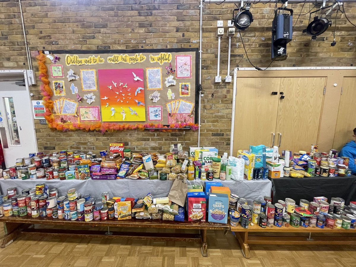 Thank you to the Maundene community for the amazing harvest donations which are being given to Medway food bank <a href="/Medway_Foodbank/">Medway Foodbank</a> ❤️🌾
