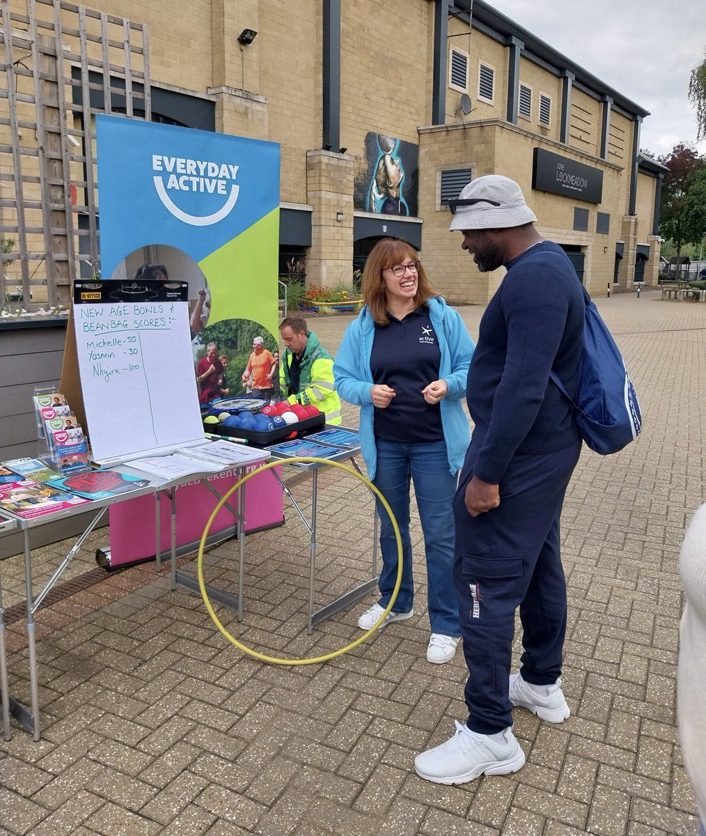 Active_Kent's tweet photo. 💥Team members Michelle & Yasmin were out supporting @FunPalaces event in #Maidstone on Saturday, chatting with adults & families about #EverydayActive, our flagship campaign to help everyone move more in their everyday lives. ⬇️
https://t.co/2gCsiWCZhl https://t.co/7Jvs9uTlqB