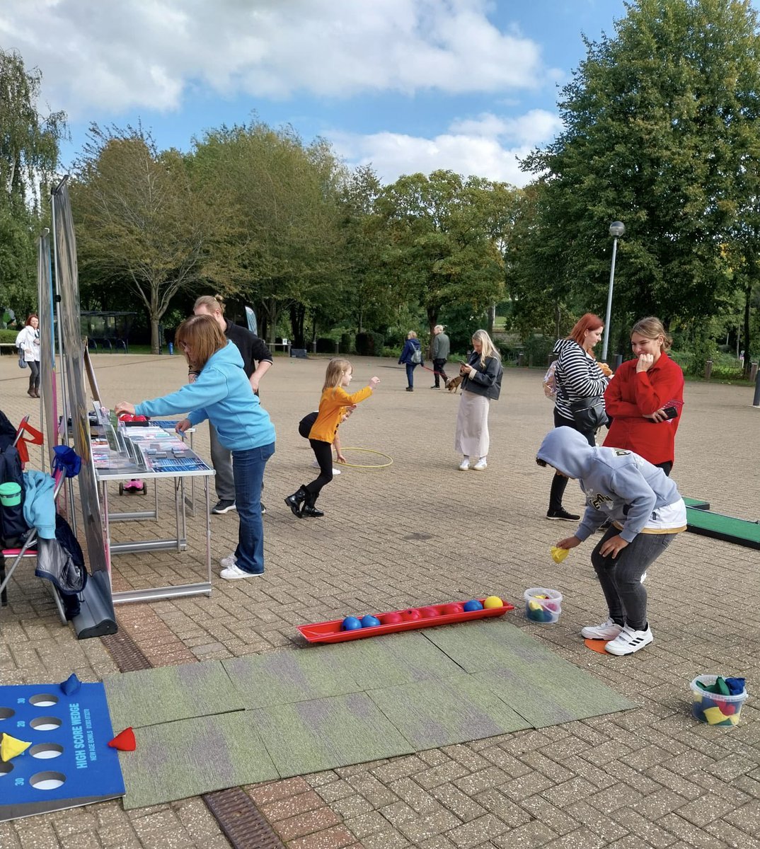 Active_Kent's tweet photo. 💥Team members Michelle & Yasmin were out supporting @FunPalaces event in #Maidstone on Saturday, chatting with adults & families about #EverydayActive, our flagship campaign to help everyone move more in their everyday lives. ⬇️
https://t.co/2gCsiWCZhl https://t.co/7Jvs9uTlqB