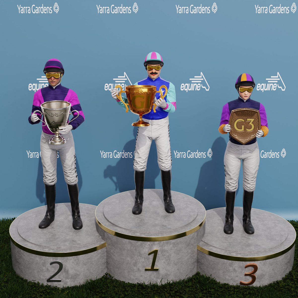 Support for jockeys is being implemented - there is a high likelihood we will be able to support them in the upcoming Invitational 🙏