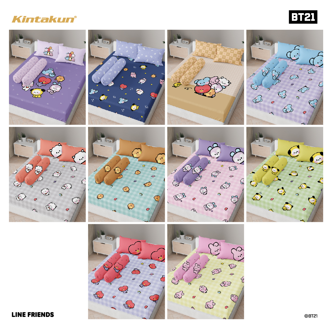 Dalam rangka launching Kintakun with BT21 minini di Shopee. mamkin mau give away 3 Cushion Shape lucu dan 2 Sprei gemay 😍
Syarat &amp; Ketentuan:
- Follow ❤️‍🔥
- RT &amp; Like 👍
- Komen kenapa kamu harus dapetin produk imut ini 👀

Mamkin umumin pemenangnya tanggal 14 Oktober 2024 😘