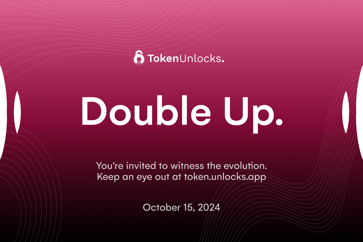 Tokenomist_ai's tweet image. Double it up.
Can't wait for the reveal...
#TokenUnlocks