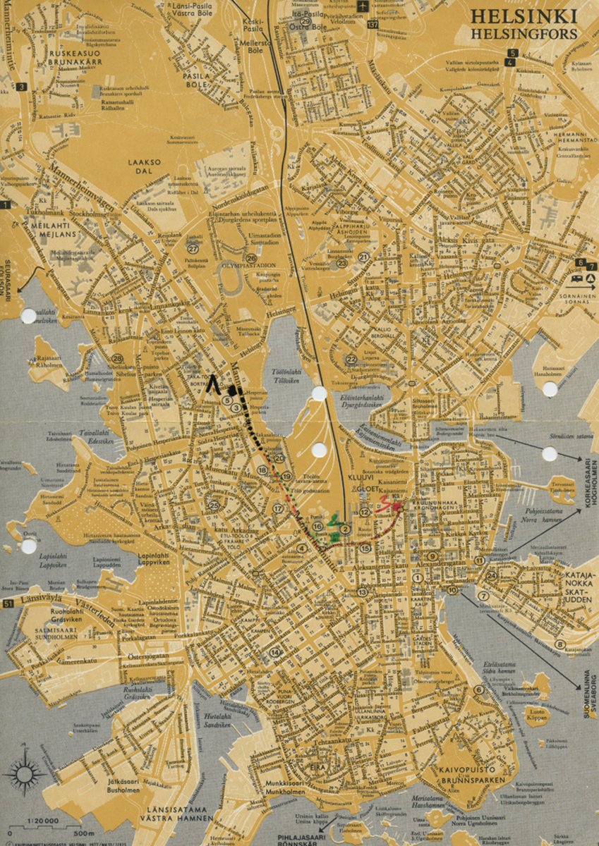 Map of Helsinki from the ICSID 12th General Assembly, 1981 #mapmonday

ICSID/<a href="/worlddesignorg/">WDO</a> Archive
ID: ICD/3/11/5/7