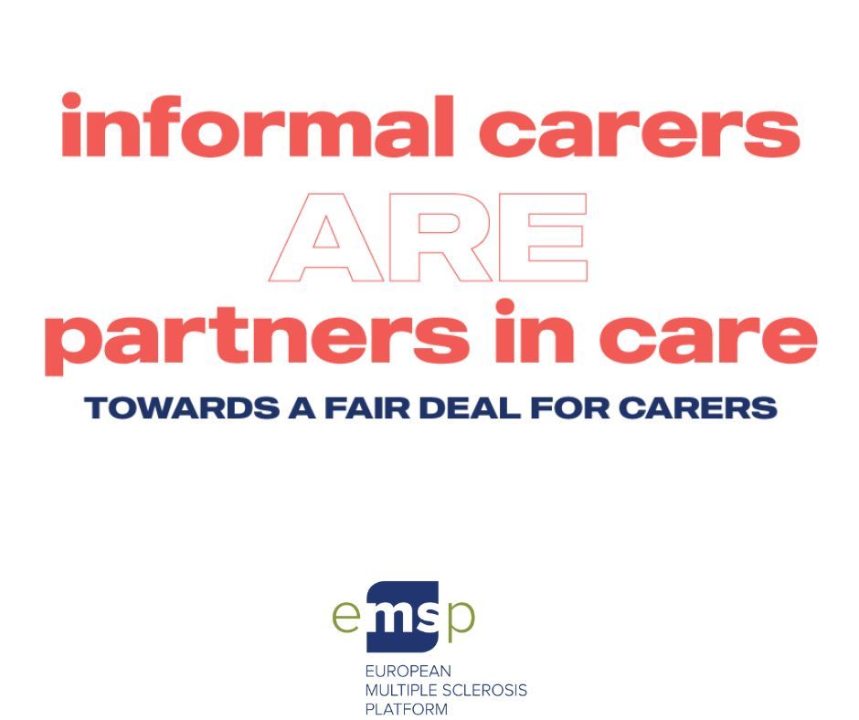 EMSP recognises informal carers as equal partners in care. They need financial support, enforceable social rights &amp; a voice in shaping care policies. A truly integrated care system means giving informal carers a seat at the table. #PartnersInCare #MS buff.ly/3LXDLpy