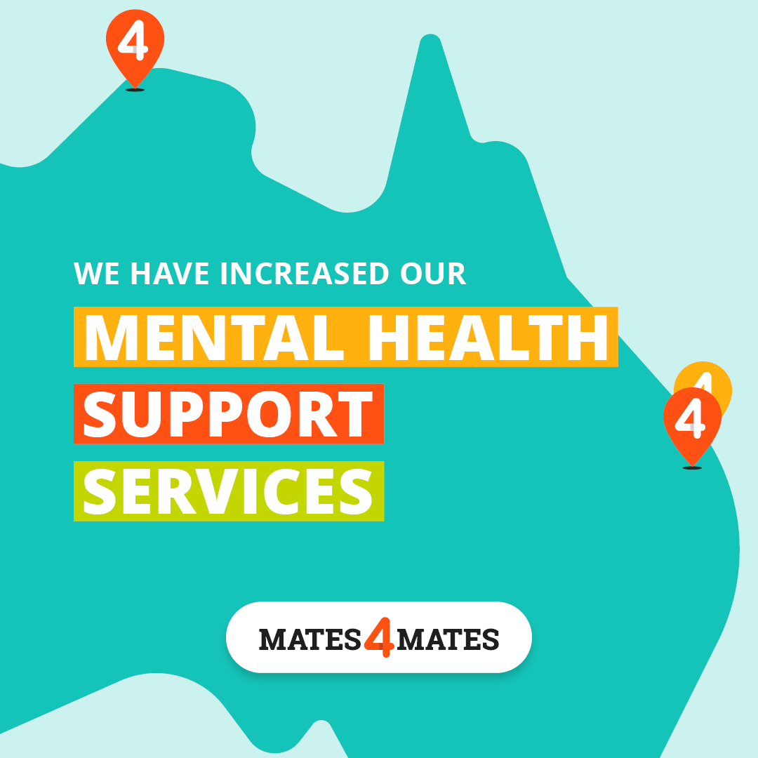 We have increased our mental health support services for veterans and families, welcoming psychologists to our Mates4Mates locations in Stuart Park, NT, Ipswich, QLD and Sunshine Coast, QLD! Appointments are available now with our military-informed psychologists.