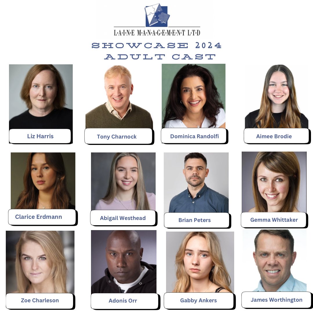 Showcase Cast Tuesday 15th October <a href="/The_Lowry/">Lowry</a> Please come and support us.  Tickets just £7! A great opportunity to support local talent and see what you work towards if you attend our drama classes Laine Acting Workshop. Tickets via The Lowry link below:
thelowry.com/whats-on/laine…