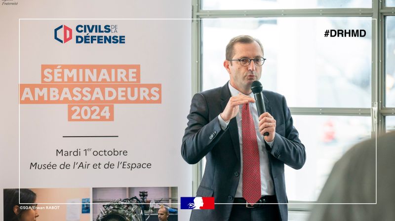 ThibautVanssay's tweet image. #AmbassadeursCivils2024 
🌟 Heureux de participer au séminaire des ambassadeurs #Civils #Défense au @MuseeAirEspace
Devenir Civils de la Défense, c&apos;est rejoindre une communauté humaine et engagée de 65 000 civils où chacun est essentiel pour protéger et servir.