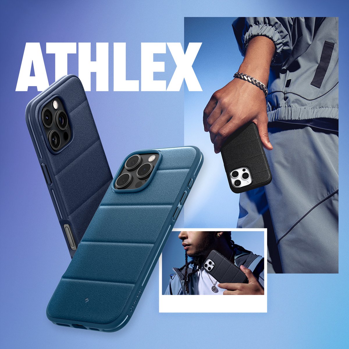 CaseologyU's tweet photo. Where are all the people who were begging for MagSafe on Athlex? Gather around! MagSafe is finally here!
#athlex #magsafe #iphone16 #caseology https://t.co/6TECECKtua
