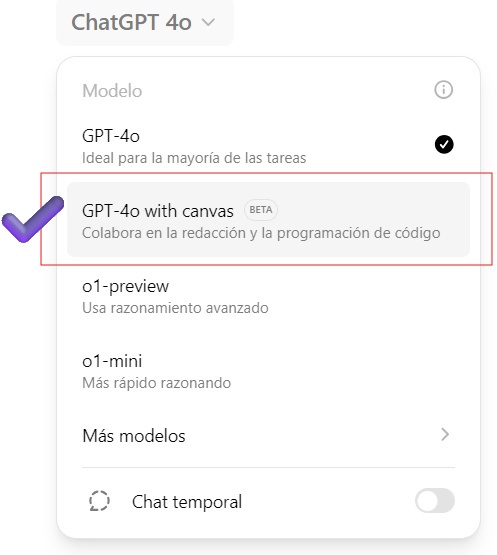 Nuevo modelo GPT-4o with Canvas vs. Artifacts de Claude 🚀 #MEED_IA #ChatGPT #TransformaciónDigital #Innovación