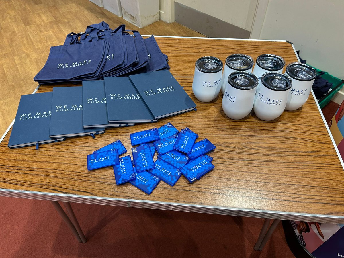 We're at the Howard Centre until 4pm today. Pop in and see us for an update on our plan. Speak to the team and share your thoughts...goody bag and brochure included😉🐿️  #wemakekilmarnock
