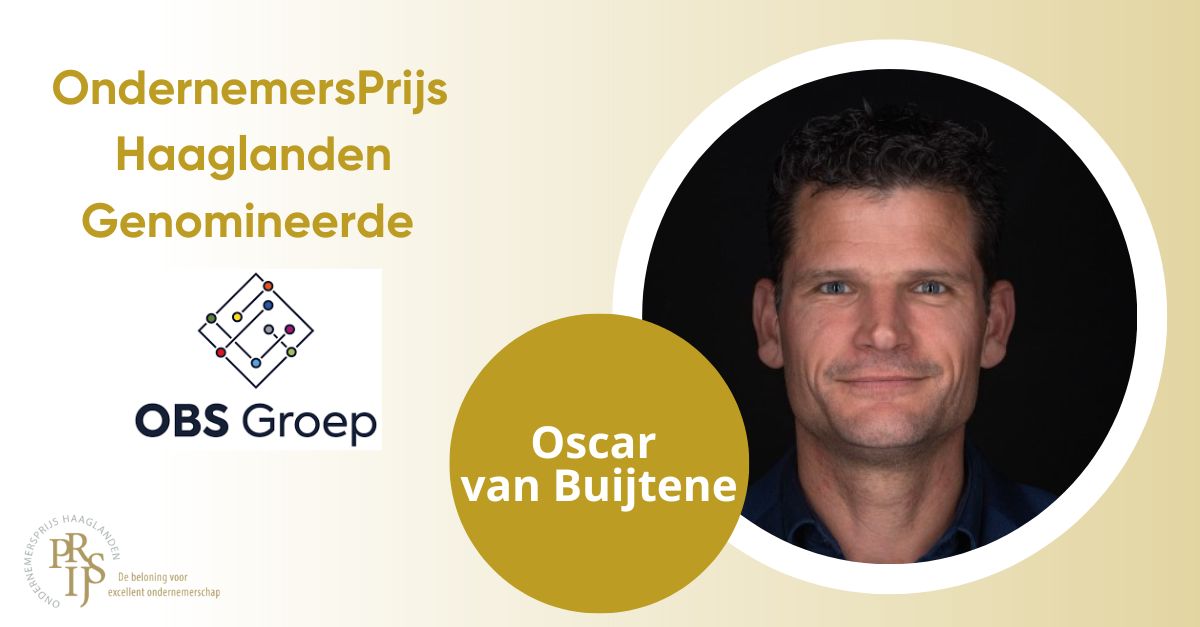 Vandaag stellen wij onze laatste genomineerde voor. Oscar van Buijtene is een ondernemer pur sang en eigenaar van de OBS groep. Hij is een innovator met passie voor nieuwe technologieën die de mensen dienen en de wereld beter kunnen maken.
#ondernemersprijs #genomineerd